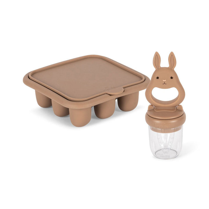Konges Slojd - Fruit Feeding Set - Blush - Mabel & Fox