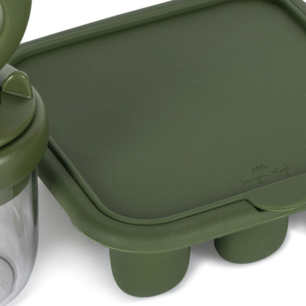 Konges Slojd - Fruit Feeding Set - Olivine - Mabel & Fox