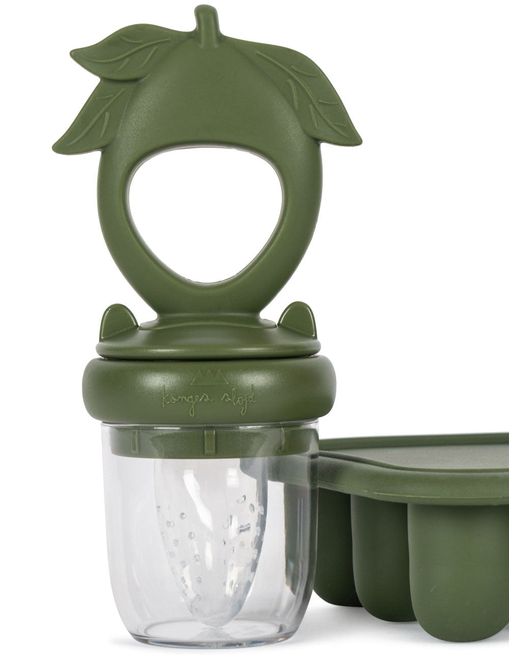 Konges Slojd - Fruit Feeding Set - Olivine - Mabel & Fox