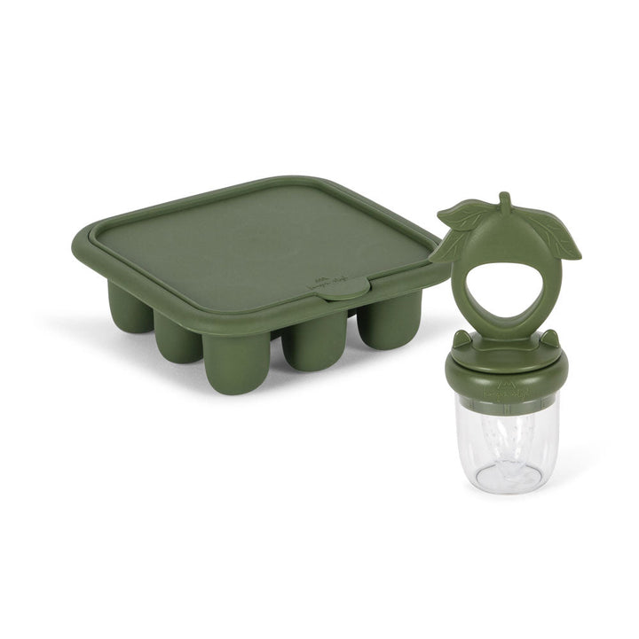 Konges Slojd – Fruit Feeding Set – Olivine - Mabel & Fox
