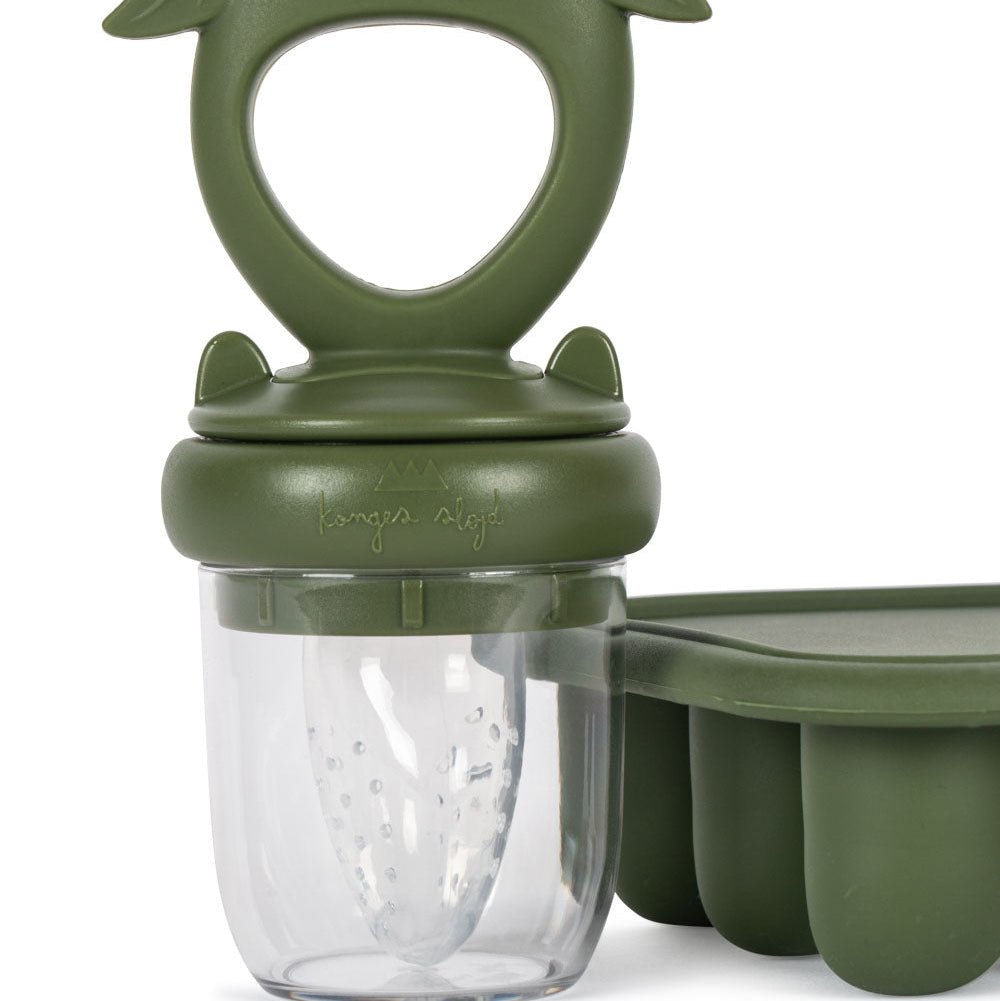 Konges Slojd – Fruit Feeding Set – Olivine - Mabel & Fox