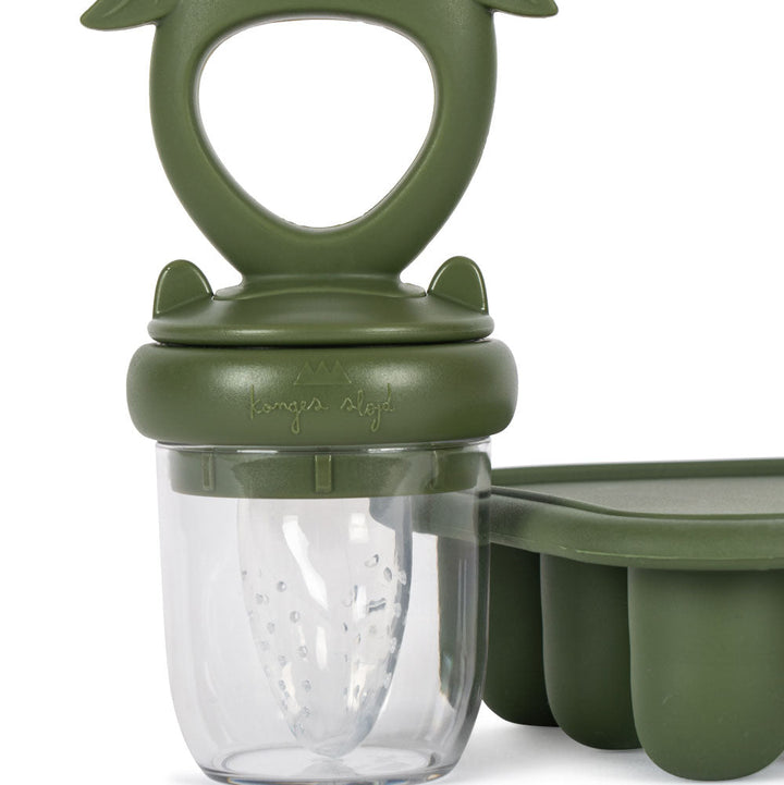Konges Slojd – Fruit Feeding Set – Olivine - Mabel & Fox