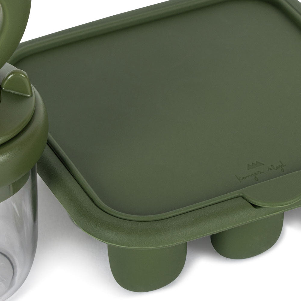 Konges Slojd – Fruit Feeding Set – Olivine - Mabel & Fox