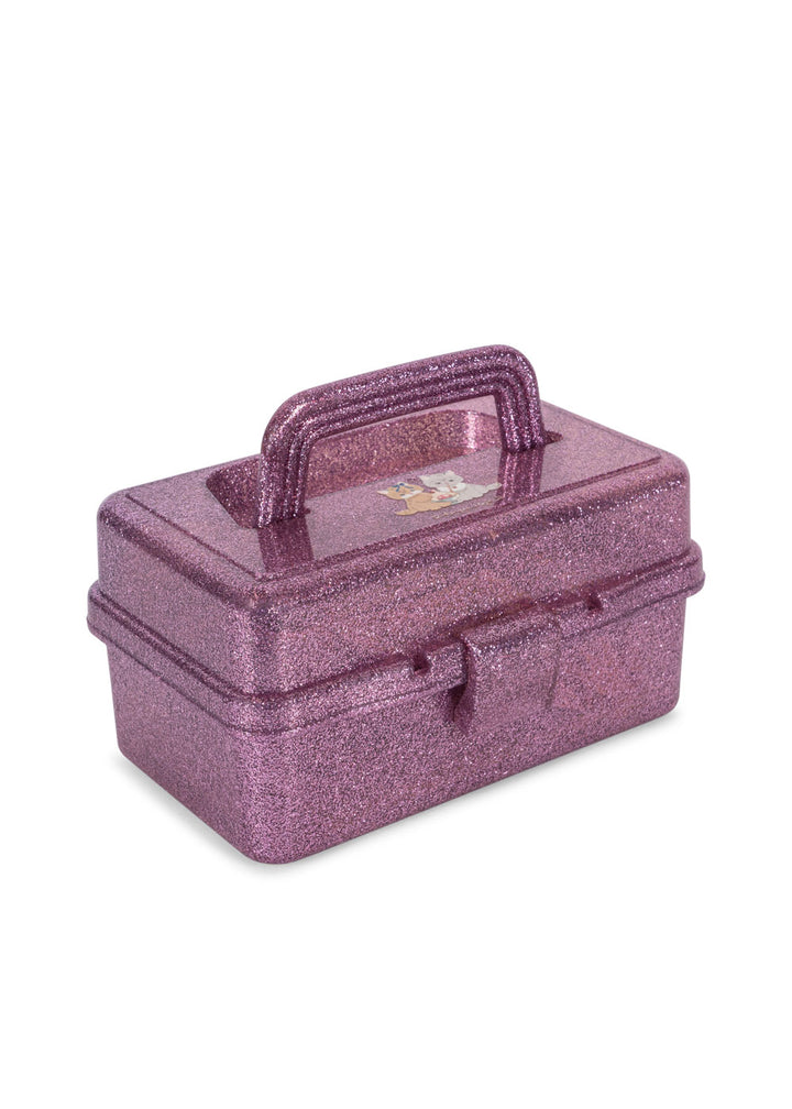 Konges Slojd - Glam Me Up Suitcase - Amour Pink - Mabel & Fox