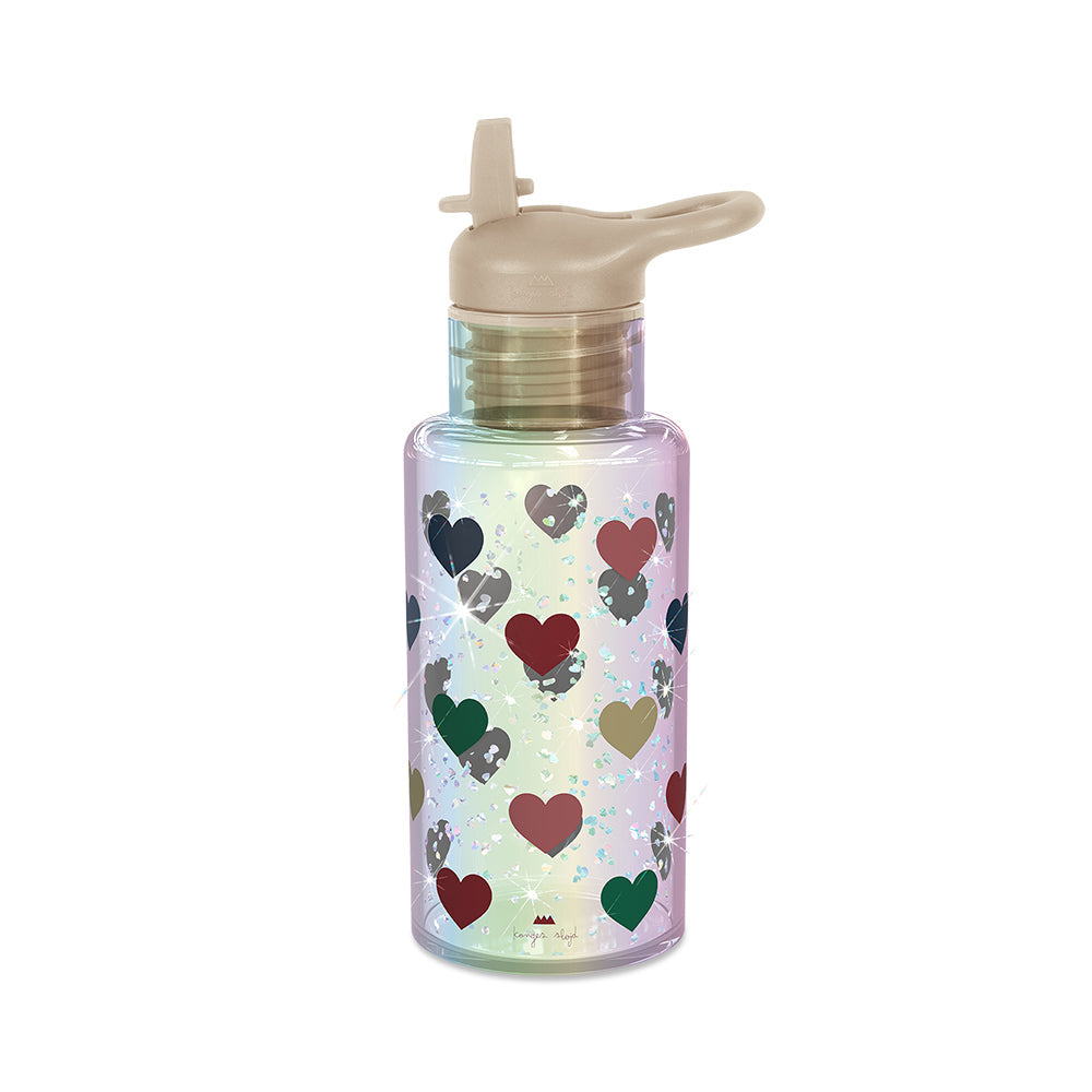 Konges Slojd – Glitter Bottle - Hearts - Mabel & Fox