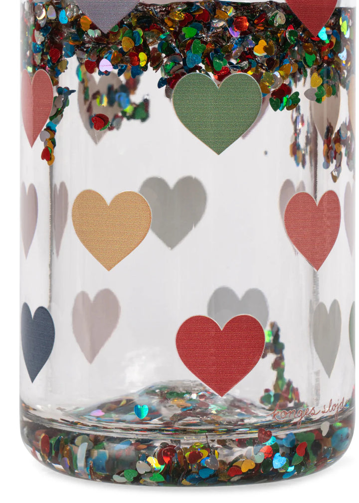 Konges Slojd – Glitter Bottle - Hearts - Mabel & Fox
