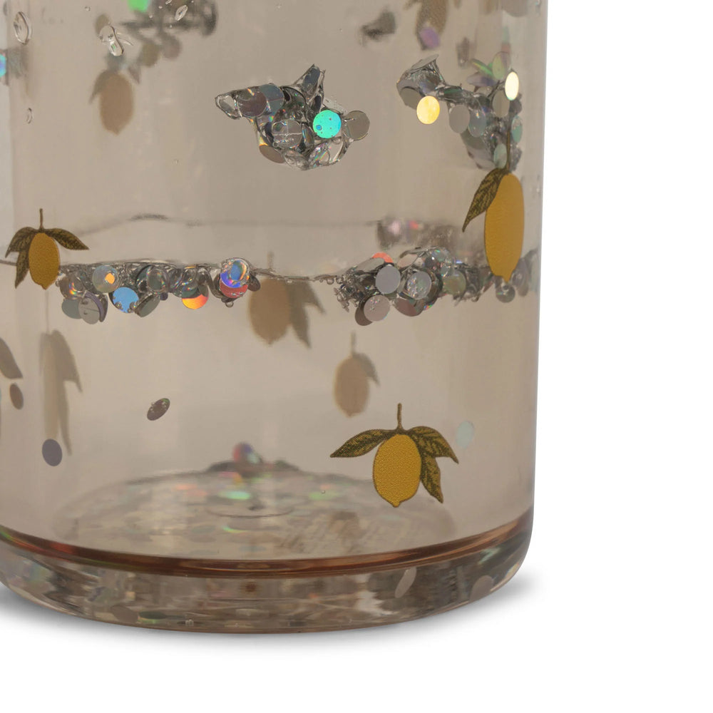 Konges Slojd - Glitter Cups - Lemon (2 Pack) - Mabel & Fox