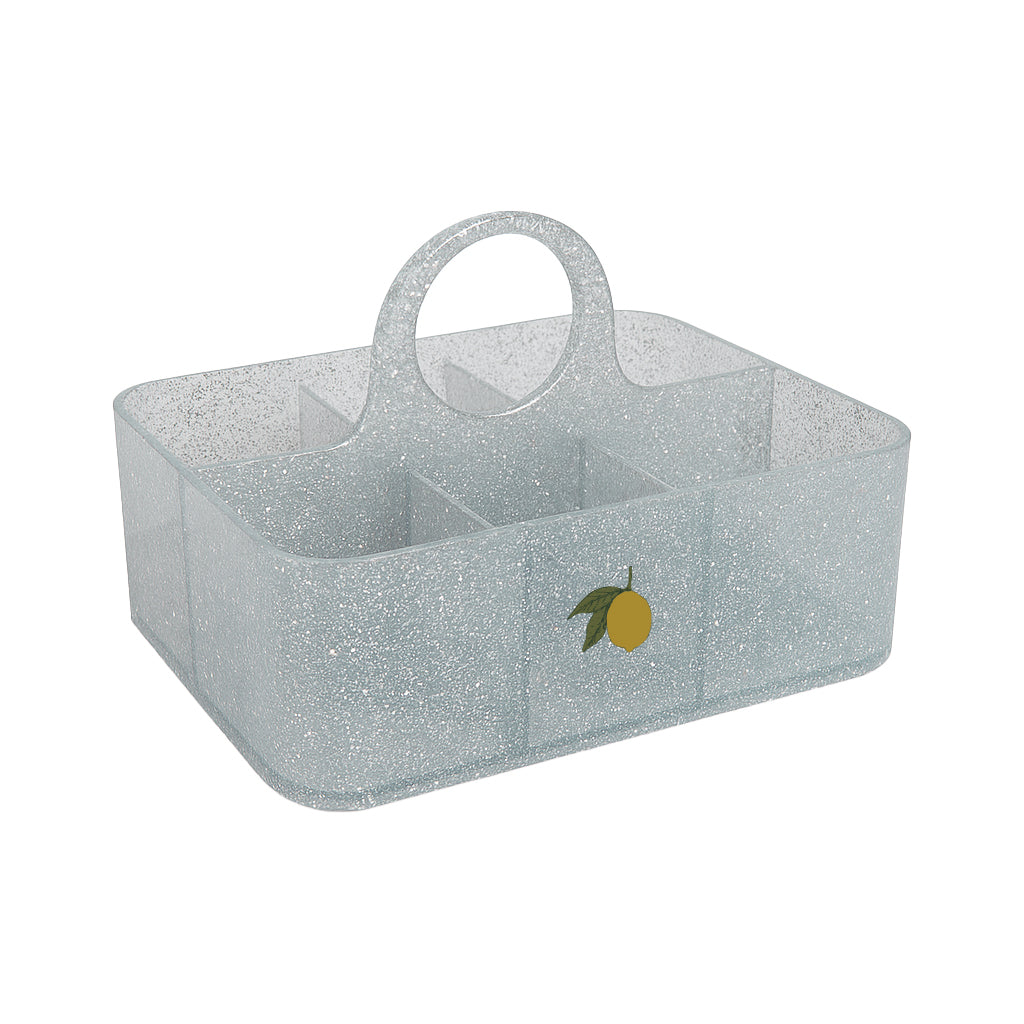 Konges Slojd – Glitter Storage Organizer – Sparkling Blue - Mabel & Fox