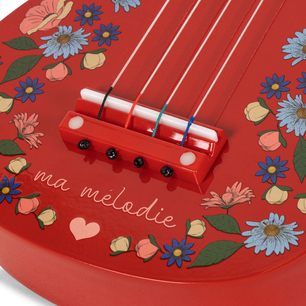 Konges Slojd - Glossy Flower Ukulele - Barbados Cherry - Mabel & Fox