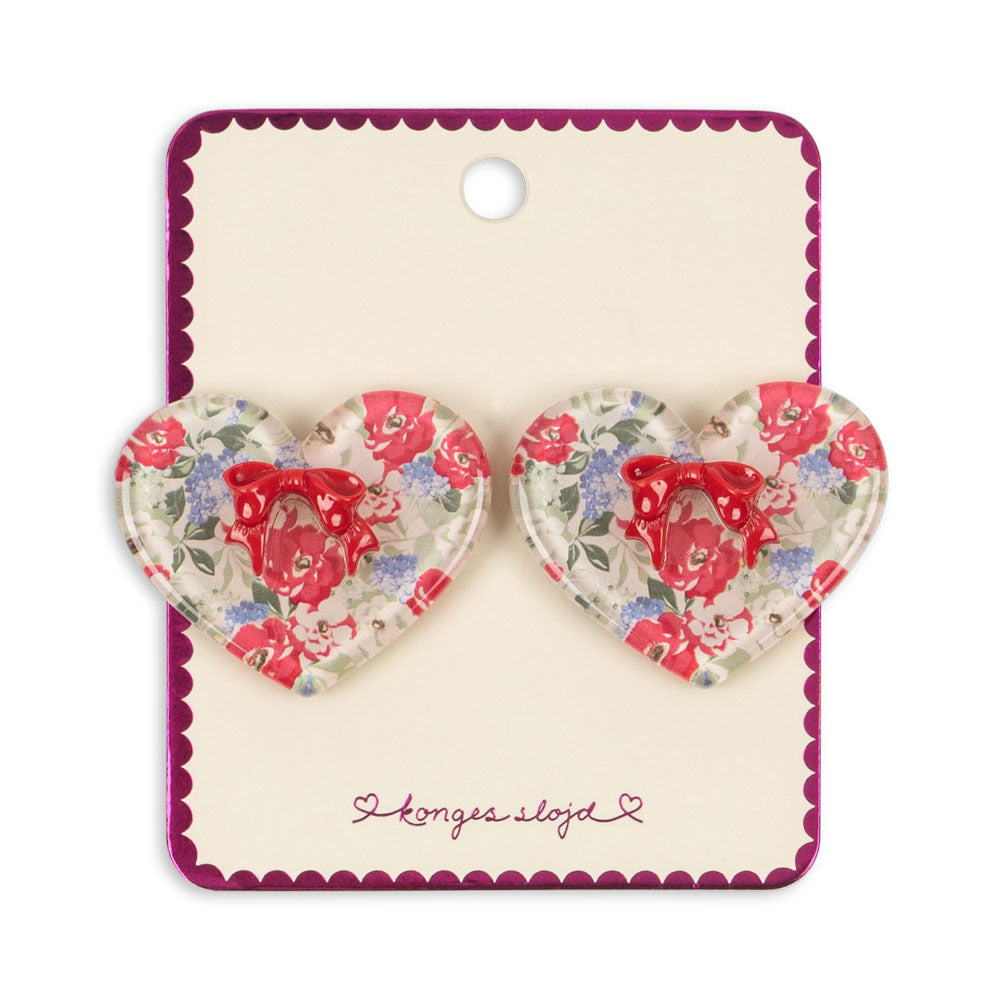 Konges Slojd - Hair Clip - Vilma - Floris (2 Pack) - Mabel & Fox