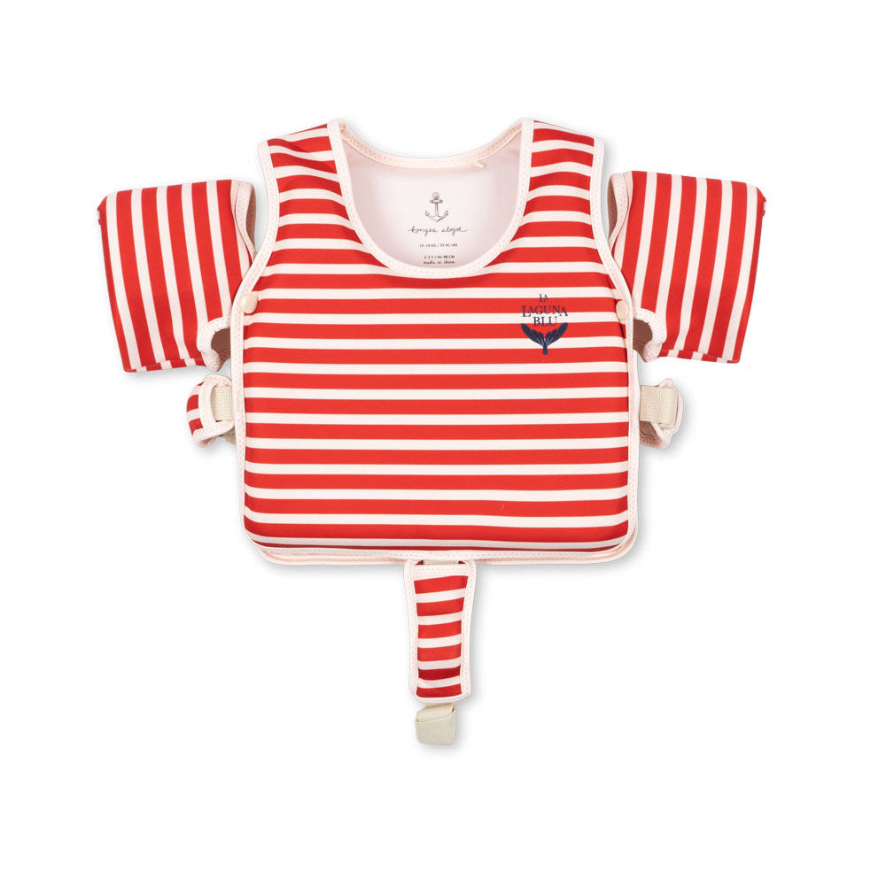 Konges Slojd - Hollis Swim Water Wings - Stripe Rouge - Mabel & Fox