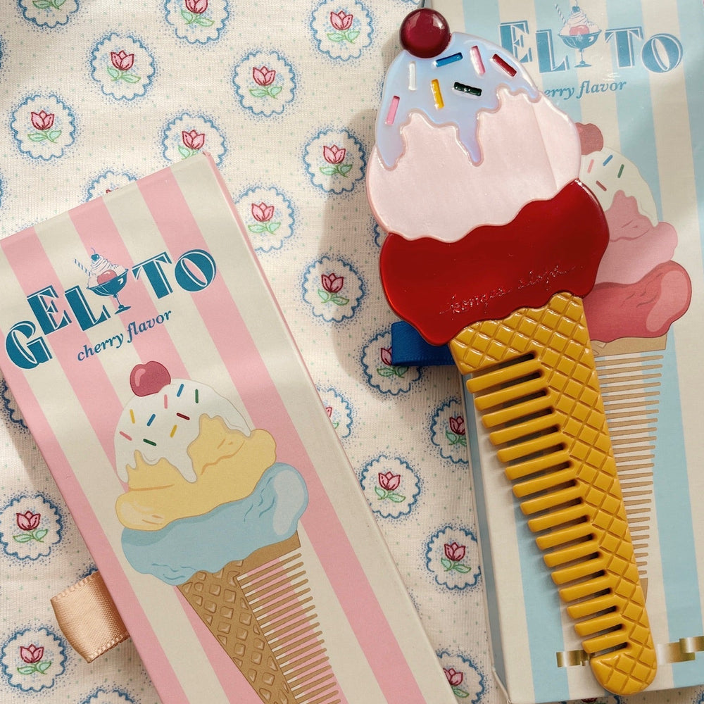 Konges Slojd - Ice Cream Comb - Amour Pink - Mabel & Fox