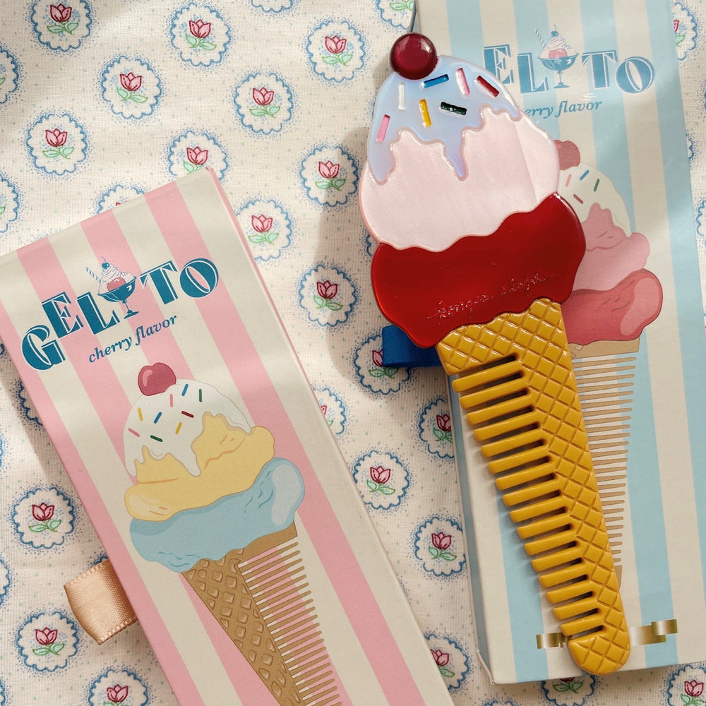 Konges Slojd - Ice Cream Comb - Beach Blue - Mabel & Fox