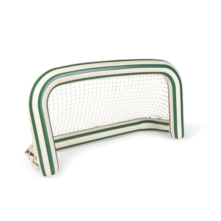 Konges Slojd – Inflatable Goal with Ball – Green Stripe - Mabel & Fox