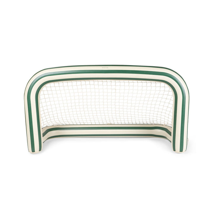 Konges Slojd – Inflatable Goal with Ball – Green Stripe - Mabel & Fox