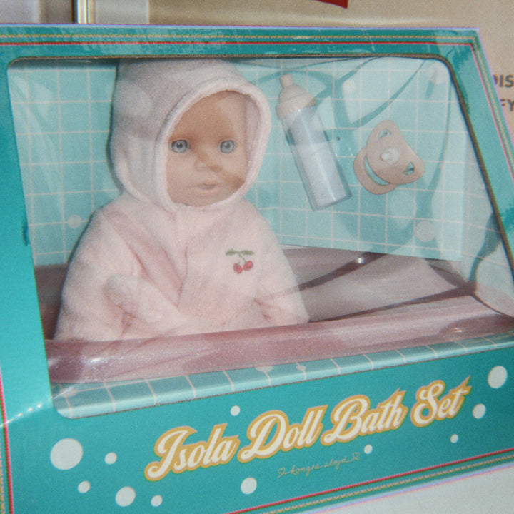 Konges Slojd - Isola Doll Bath Set - Cherry - Mabel & Fox