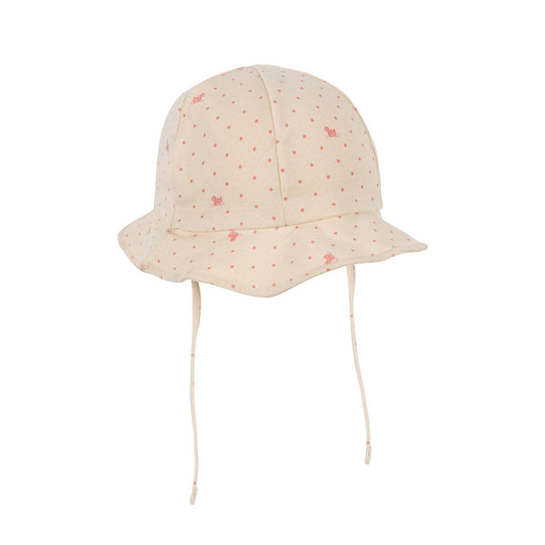 Konges Slojd - Jersey Sunhat - Lago Rosa - Mabel & Fox