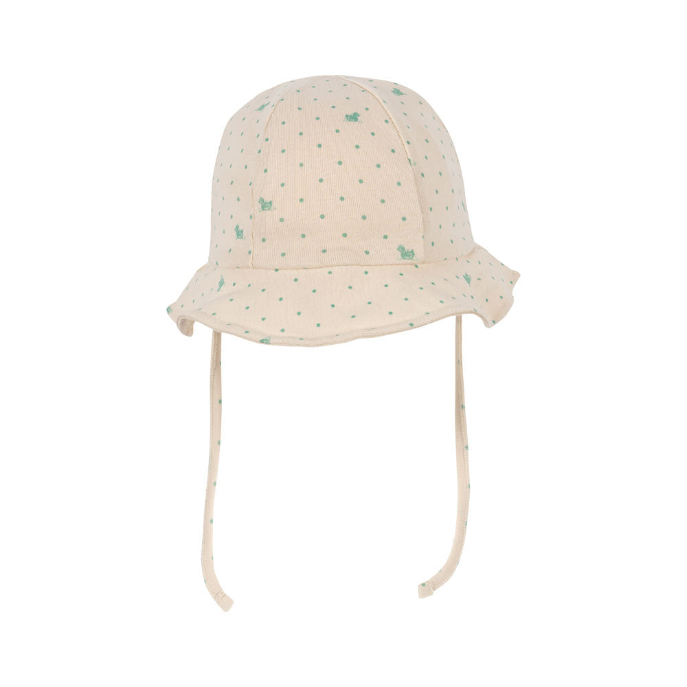Konges Slojd - Jersey Sunhat - Lago Verde - Mabel & Fox