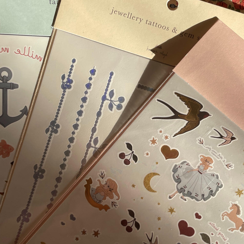 Konges Slojd - Jewellery Tattoos & Gem Stones - Blue - Mabel & Fox