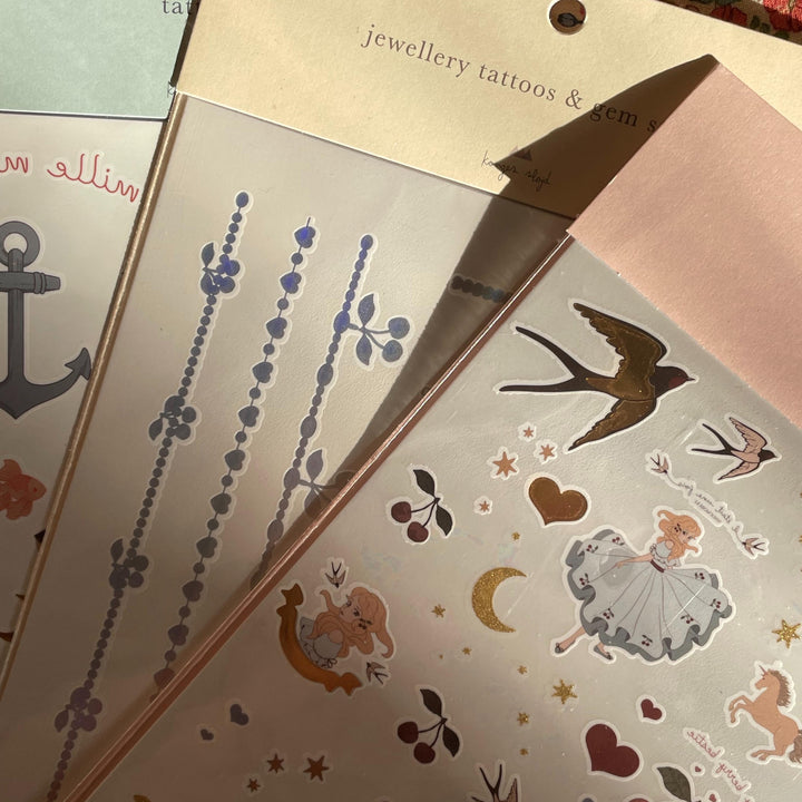 Konges Slojd - Jewellery Tattoos & Gem Stones - Blue - Mabel & Fox