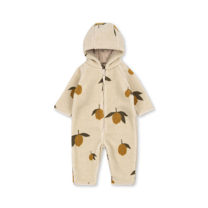 Konges Slojd - Jody Teddy Onesie - Mon Grand Citron - Mabel & Fox