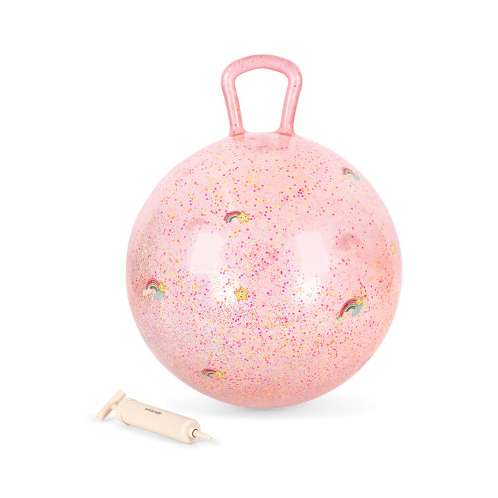 Konges Slojd - Jump Ball - Glitter Rainbow - Mabel & Fox