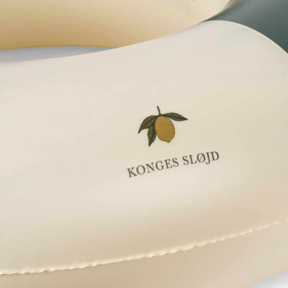 Konges Slojd – Junior Swim Ring – Green Stripe - Mabel & Fox