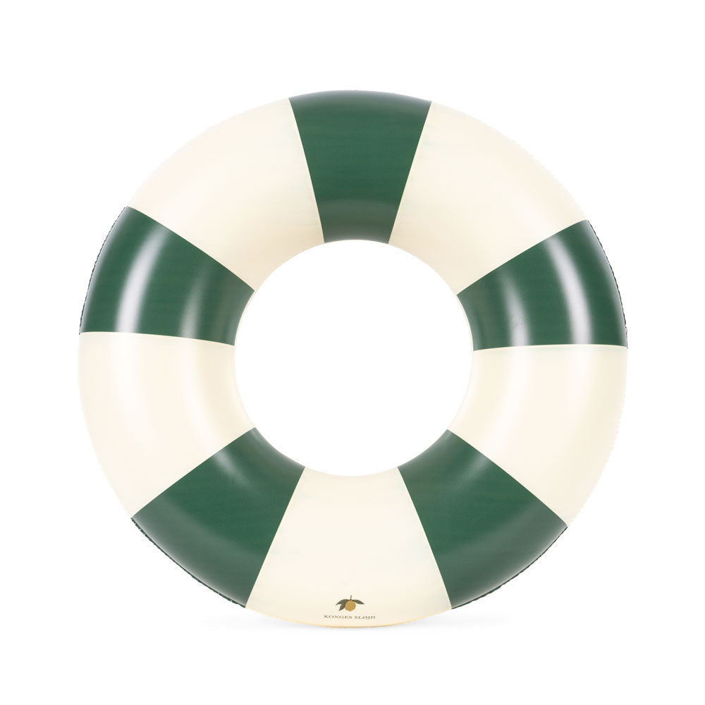 Konges Slojd – Junior Swim Ring – Green Stripe - Mabel & Fox