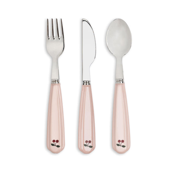 Konges Slojd - Kids Cutlery - Cherry Blush - Mabel & Fox