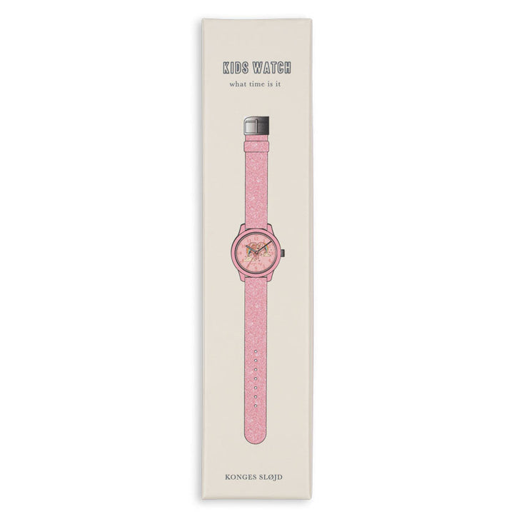 Konges Slojd - Kids Glitter Watch - Horn Stars - Mabel & Fox