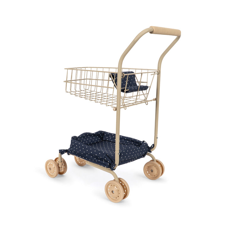 Konges Slojd - Kids Shopping Cart - Ditzy Dot - Mabel & Fox
