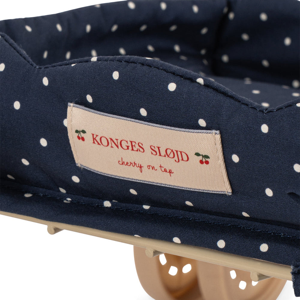 Konges Slojd - Kids Shopping Cart - Ditzy Dot - Mabel & Fox