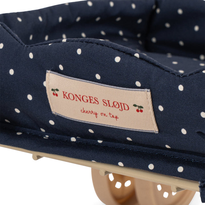 Konges Slojd - Kids Shopping Cart - Ditzy Dot - Mabel & Fox
