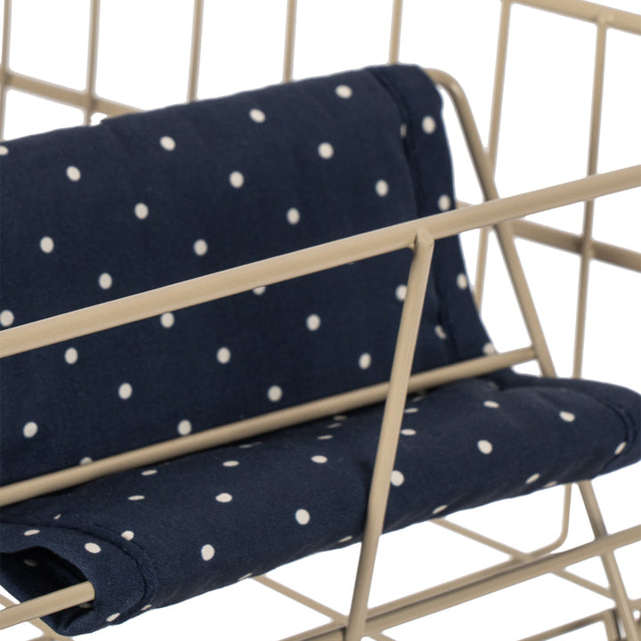 Konges Slojd - Kids Shopping Cart - Ditzy Dot - Mabel & Fox