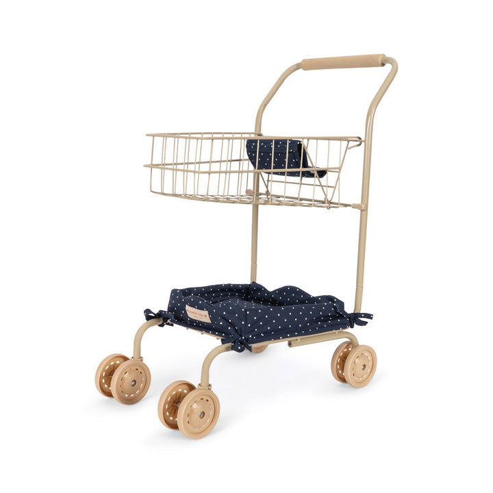 Konges Slojd - Kids Shopping Cart - Ditzy Dot - Mabel & Fox