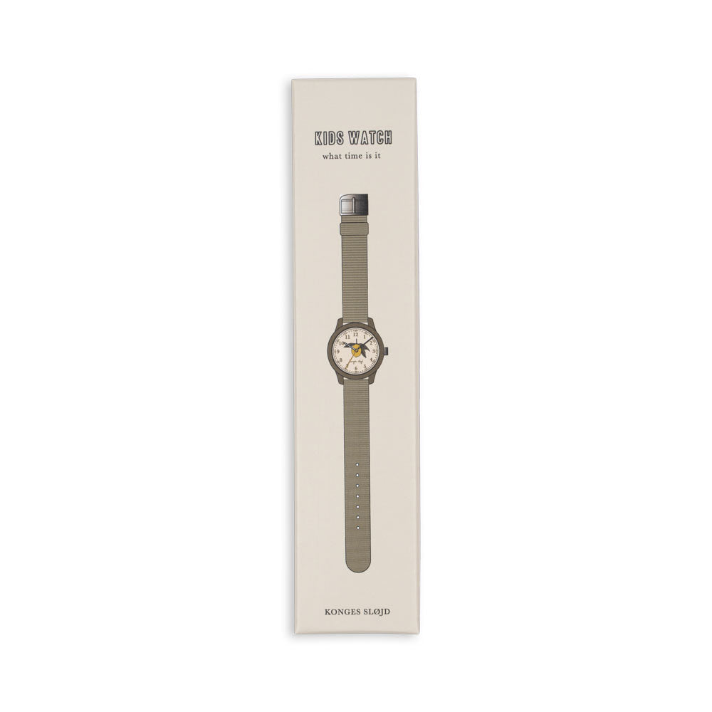 Konges Slojd - Kids Wrist Watch - Lemon - Mabel & Fox