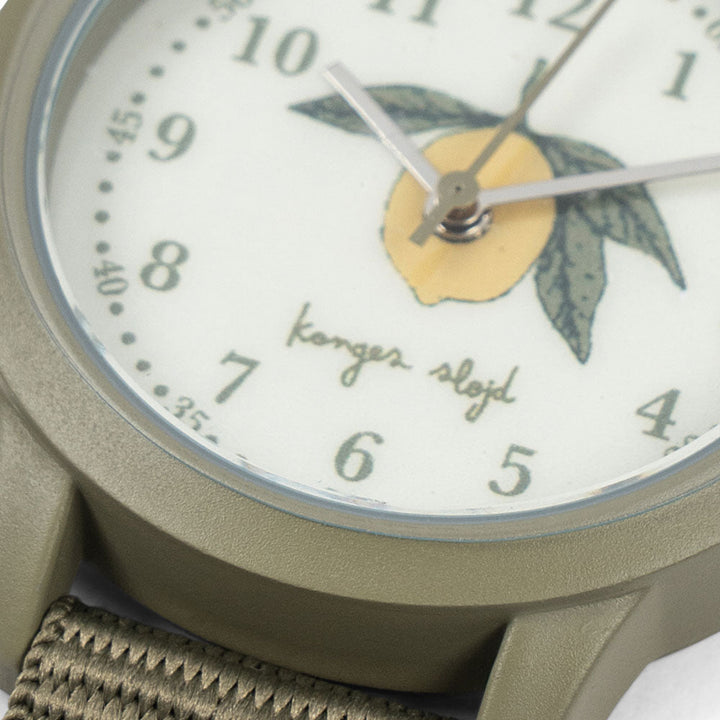 Konges Slojd - Kids Wrist Watch - Lemon - Mabel & Fox