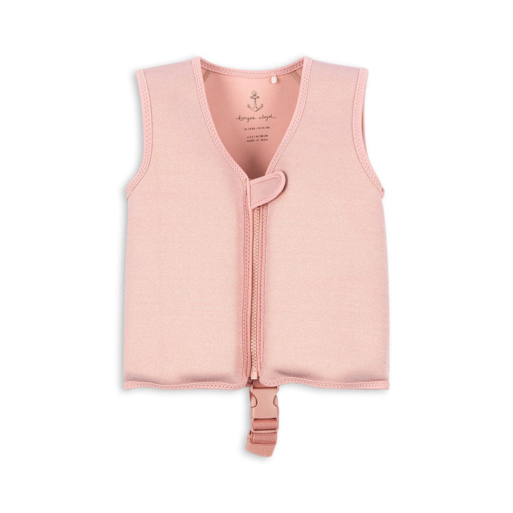 Konges Slojd – Kitty Swim Vest – Powder Pink - Mabel & Fox
