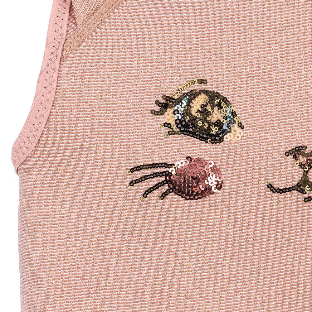 Konges Slojd – Kitty Swim Vest – Powder Pink - Mabel & Fox