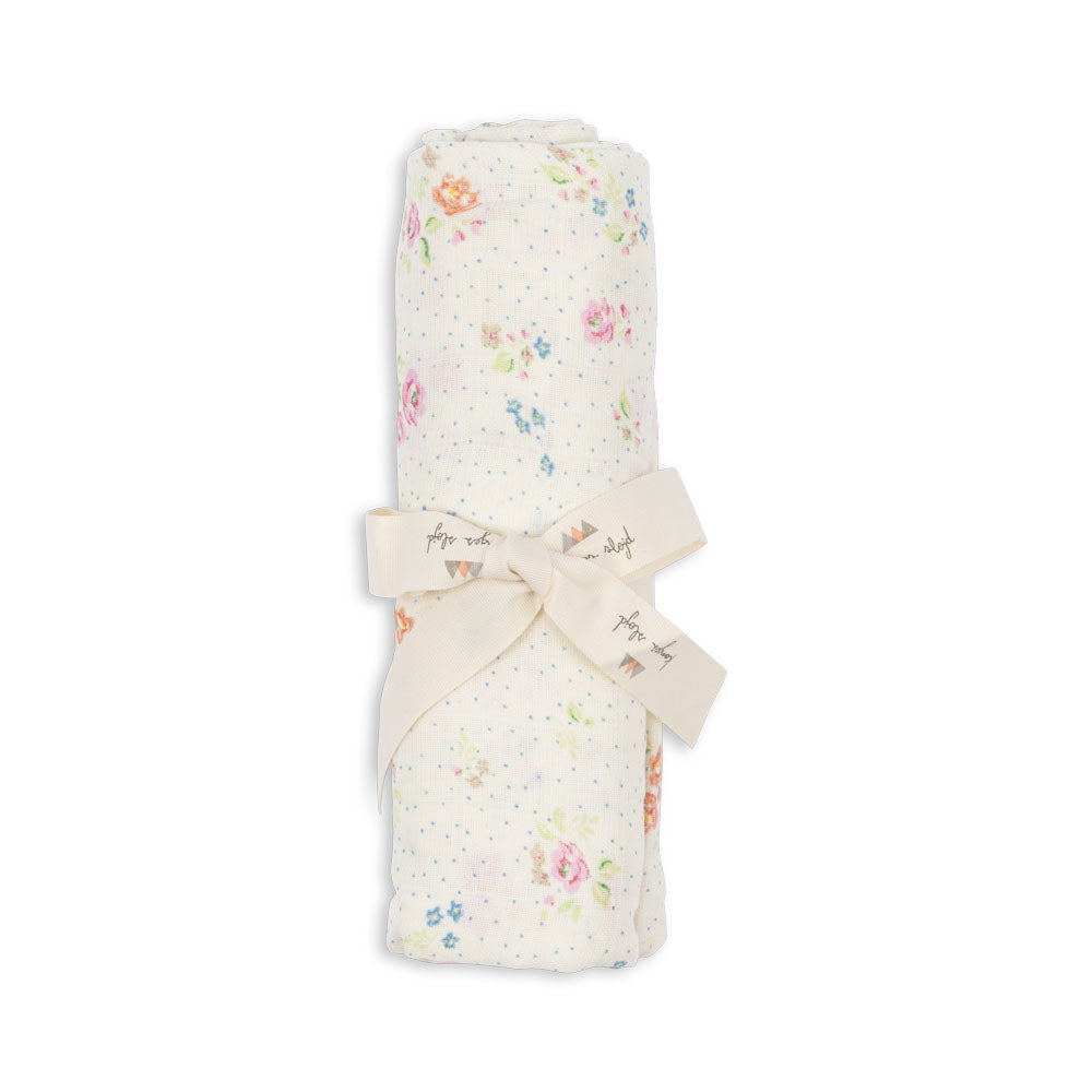 Konges Slojd - Large Muslin Swaddle - GOTS - Nonoka - Mabel & Fox
