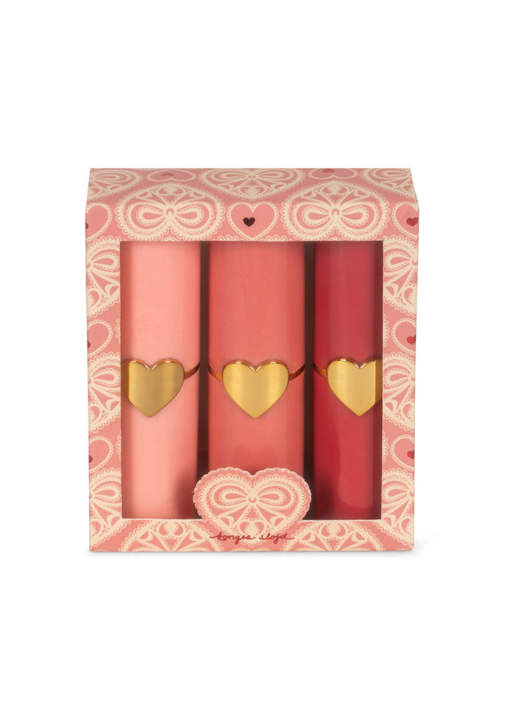 Konges Slojd - Lip Balm Set - Set Of 3 - Multi - Mabel & Fox