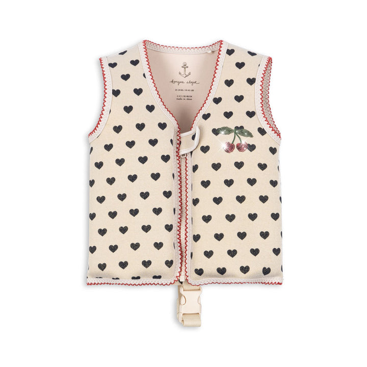 Konges Slojd – Manon Swim Vest – Coeur Eclipse - Mabel & Fox
