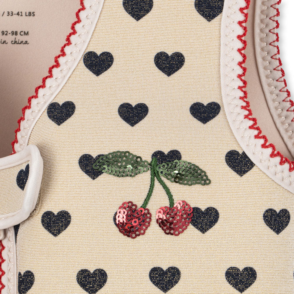 Konges Slojd – Manon Swim Vest – Coeur Eclipse - Mabel & Fox