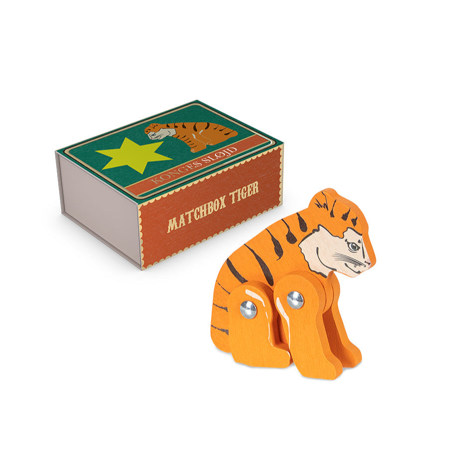 Konges Slojd - Matchbox Animals - Tiger - Mabel & Fox