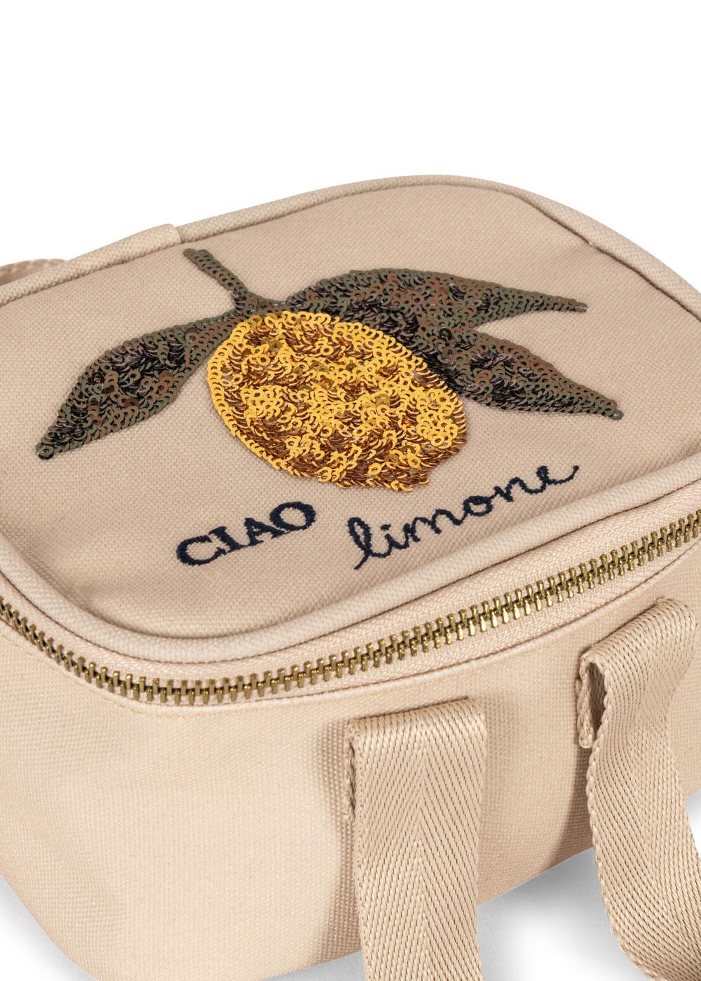 Konges Slojd - Mini Thermo Lunch Bag - Lemon - Mabel & Fox