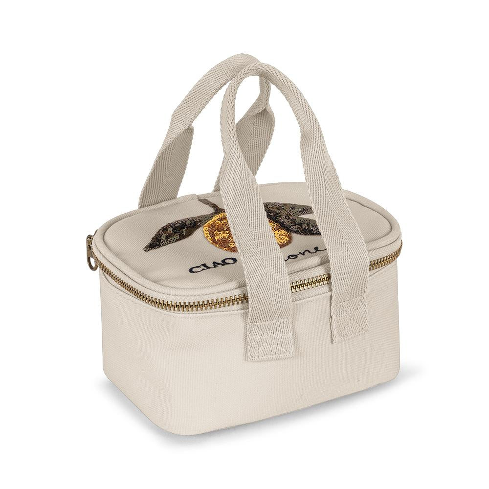 Konges Slojd - Mini Thermo Lunch Bag - Lemon - Mabel & Fox