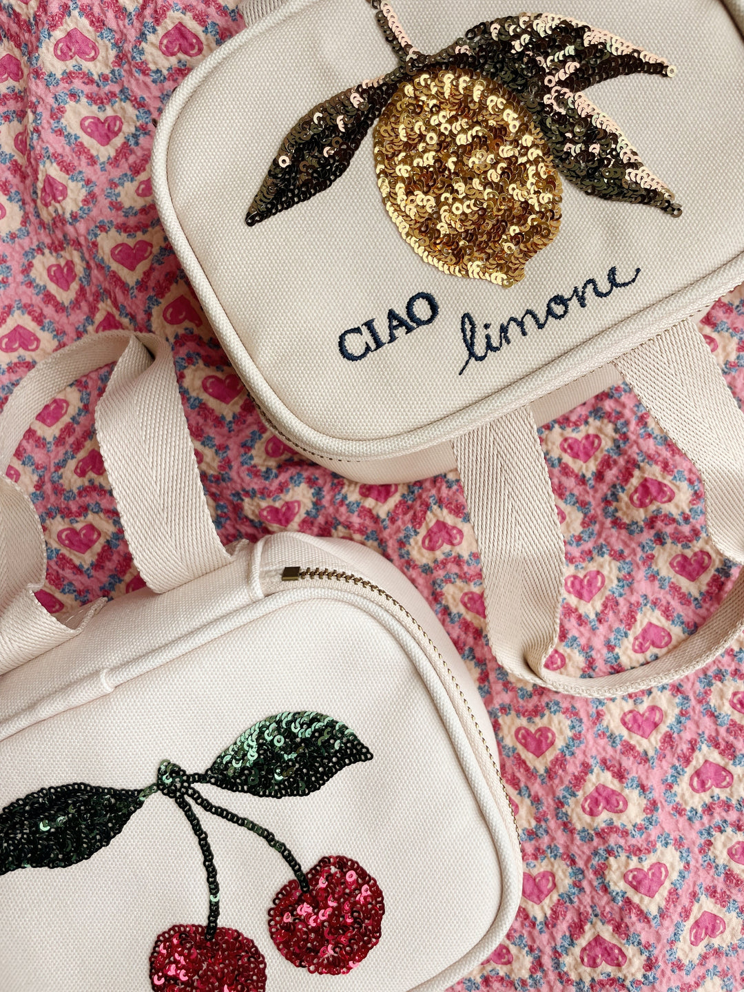 Konges Slojd - Mini Thermo Lunch Bag - Lemon - Mabel & Fox