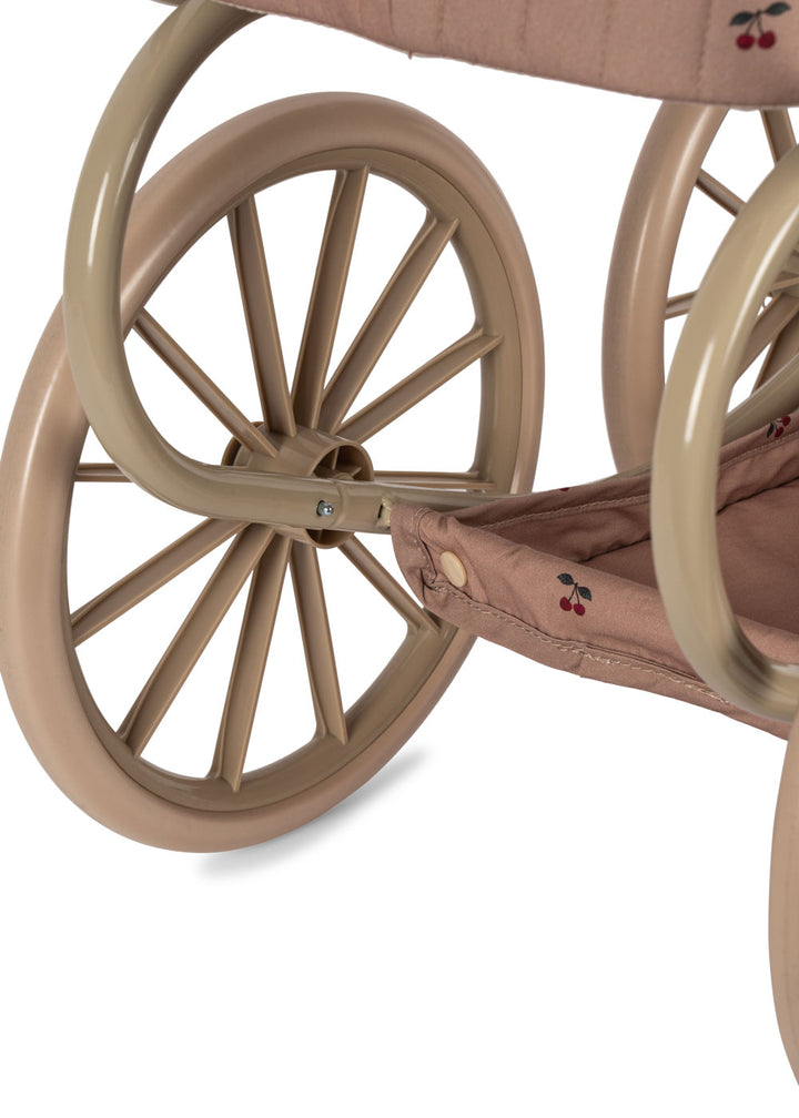 Konges Slojd - Minnie Doll Pram - Cherry Blush - Mabel & Fox