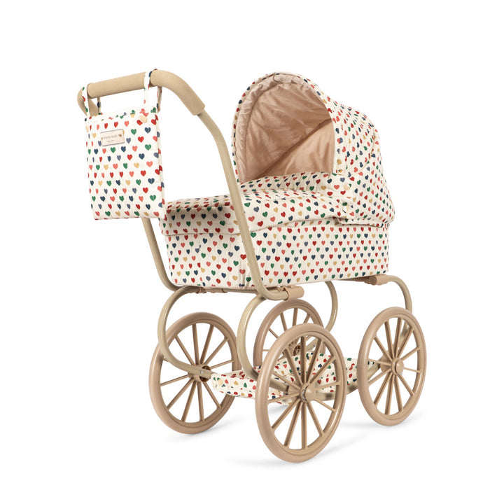Konges Slojd - Minnie Doll Pram - Coeur Coloré - Mabel & Fox