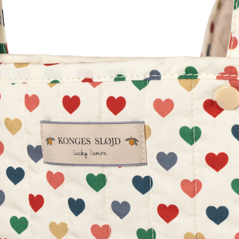 Konges Slojd - Minnie Doll Pram - Coeur Coloré - Mabel & Fox